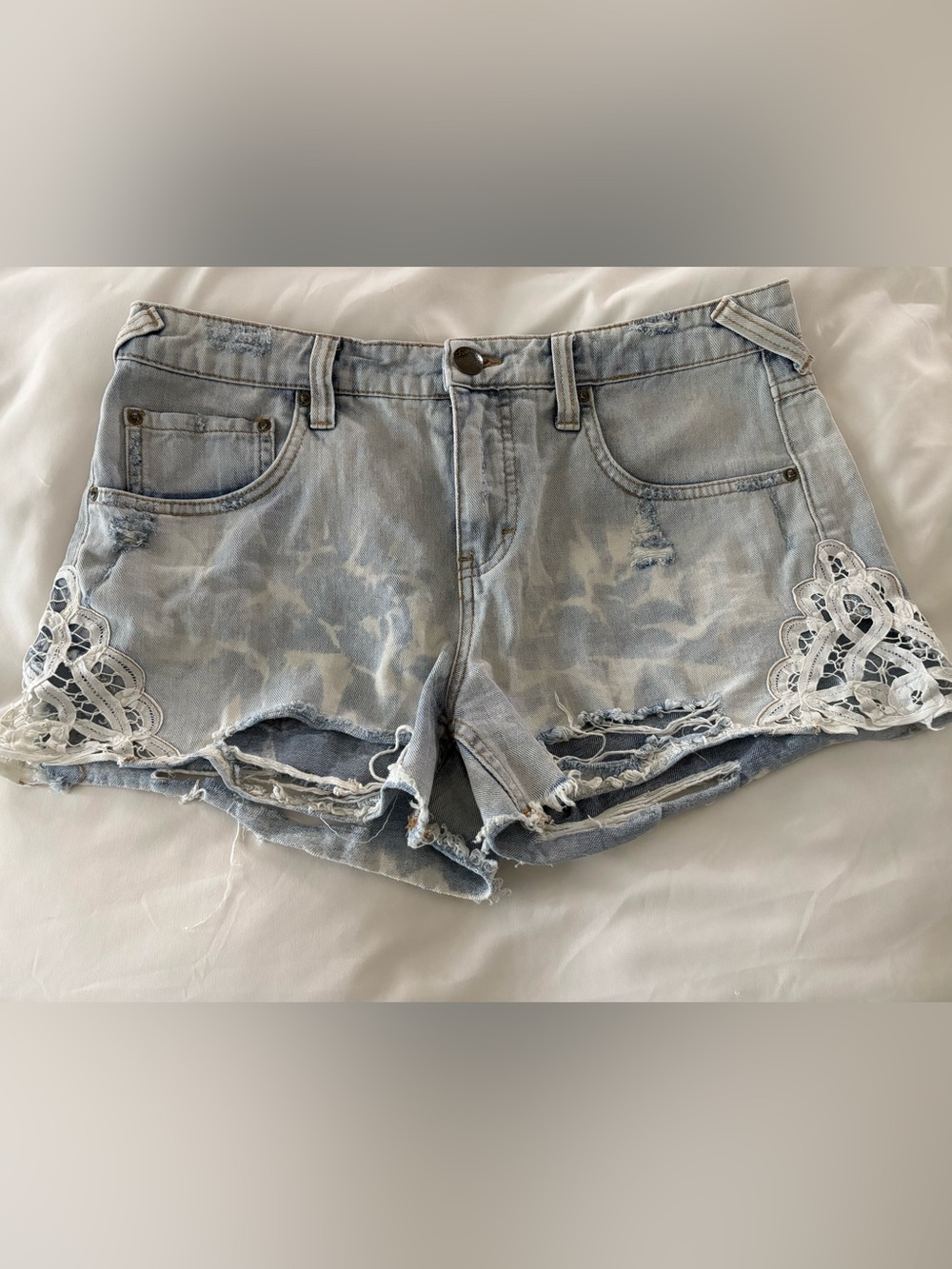Jean shorts